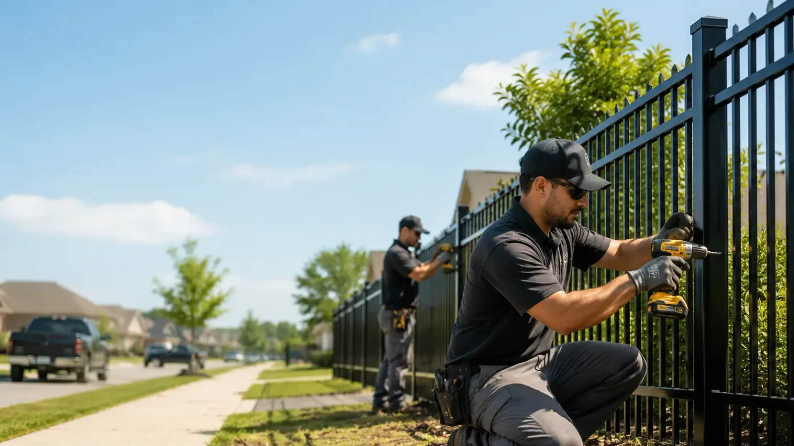 Metal Fence Installation in Payne, OH